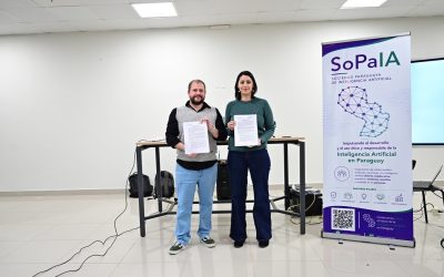 SOPAIA y CISOFT suscriben un convenio de cooperación para promover el desarrollo de la inteligencia artificial y la industria del software en Paraguay