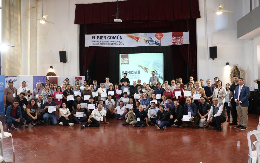 SoPaIA aportó al debate sobre inteligencia artificial, dignidad humana y bien común en la Semana Social Paraguaya 2026
